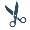 Hair Cut Scissor Icon